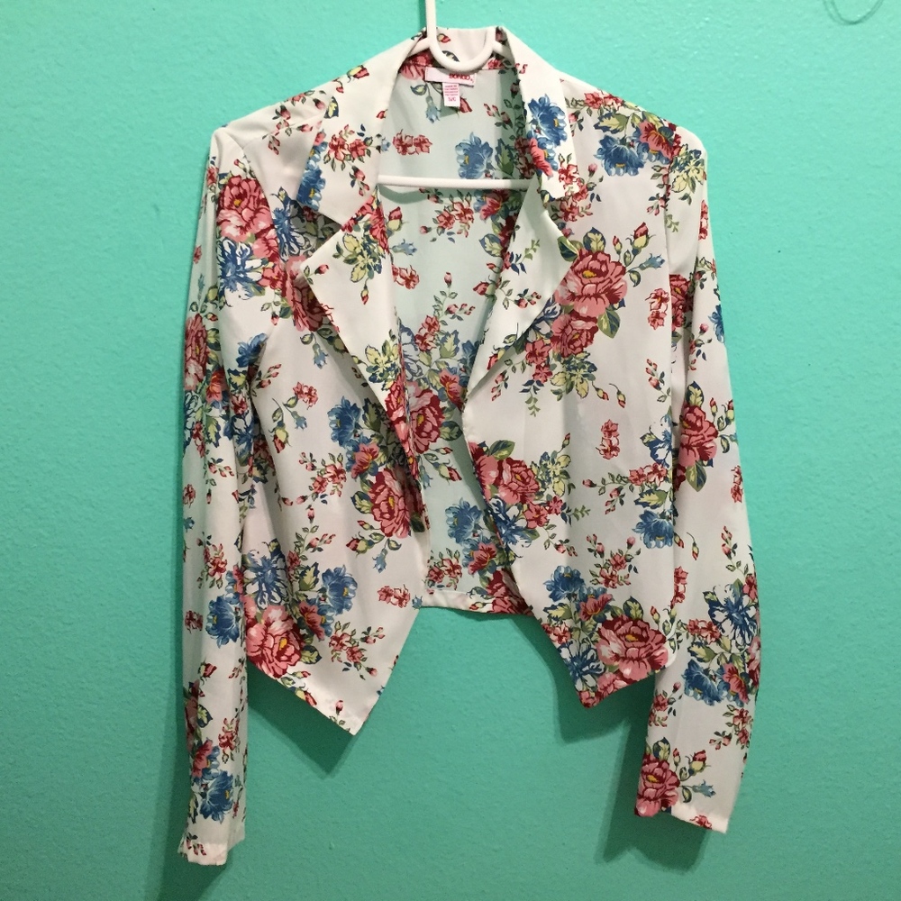 floral blazer